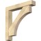 Ekena Millwork Westlake Block Rough Sawn Bracket w/ Offset Brace, Douglas Fir, 6"W x 34"D x 34"H BKT0604X34X34WTL05RDF - alternate 1